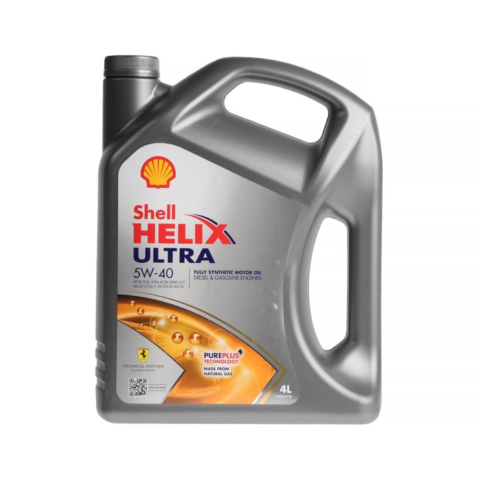 Масло моторное Shell HELIX ultra 5w-40 4л